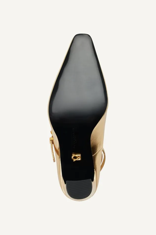 Women PRYCE STRAPPY HIGH PUMP HEEL Gold Donna Karan New York Heels And Wedges Women PRYCE STRAPPY HIGH PUMP HEEL Gold Donna Karan New York Heels And Wedges