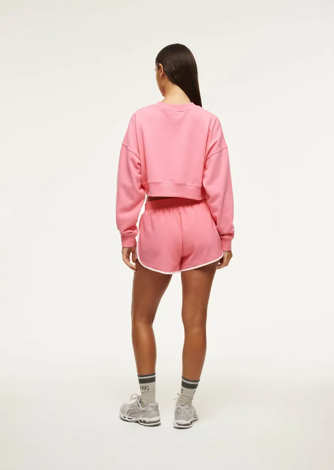 Women RALLY SWEAT IN PINK LEMONADE Sweatshirts PE Nation