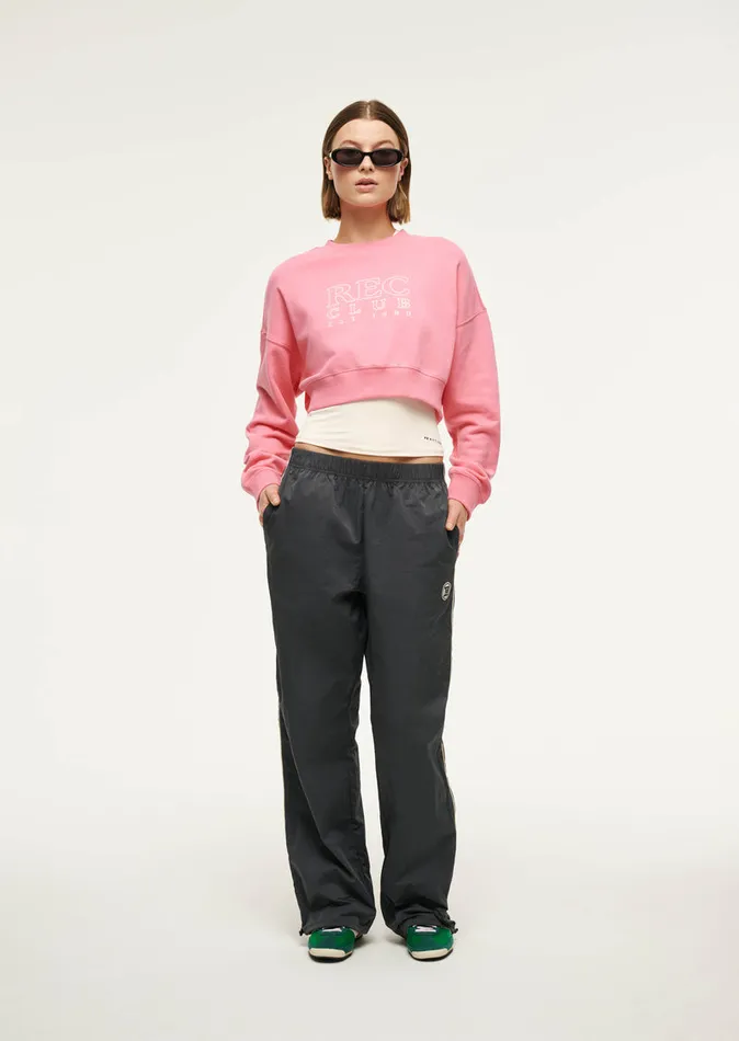 Women RALLY SWEAT IN PINK LEMONADE Sweatshirts PE Nation