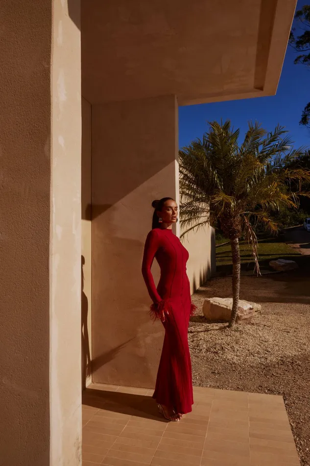 Women Ramoni Maxi Dress Ruby Event Dresses Petal and Pup