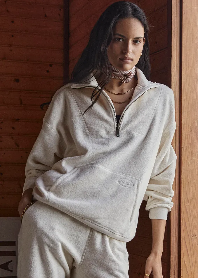 Women REGATTA JEROME HALF ZIP CREW Jumpers THE UPSIDE