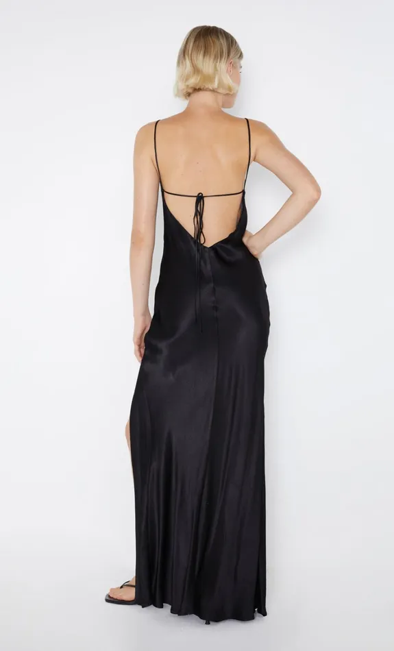 Women REN SPLIT MAXI DRESS 8211 BLACK Bec Bridge Maxi Dresses