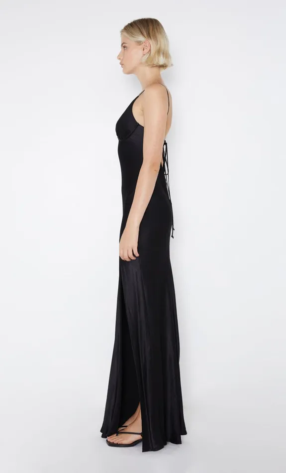 Women REN SPLIT MAXI DRESS 8211 BLACK Bec Bridge Maxi Dresses