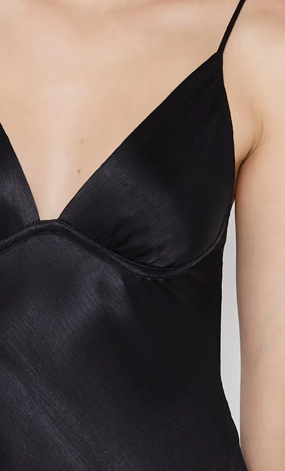 Women REN SPLIT MAXI DRESS 8211 BLACK Bec Bridge Maxi Dresses