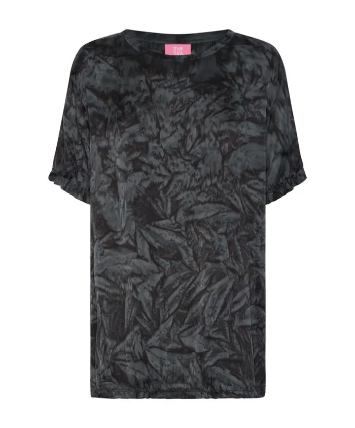 Women RESONANCE HAND DYED SATIN TEE One Teaspoon Tees and Tanks
