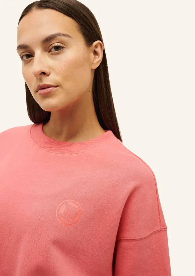 Women REVERIE SWEAT IN WASHED POPPY RED Loungewear PE Nation