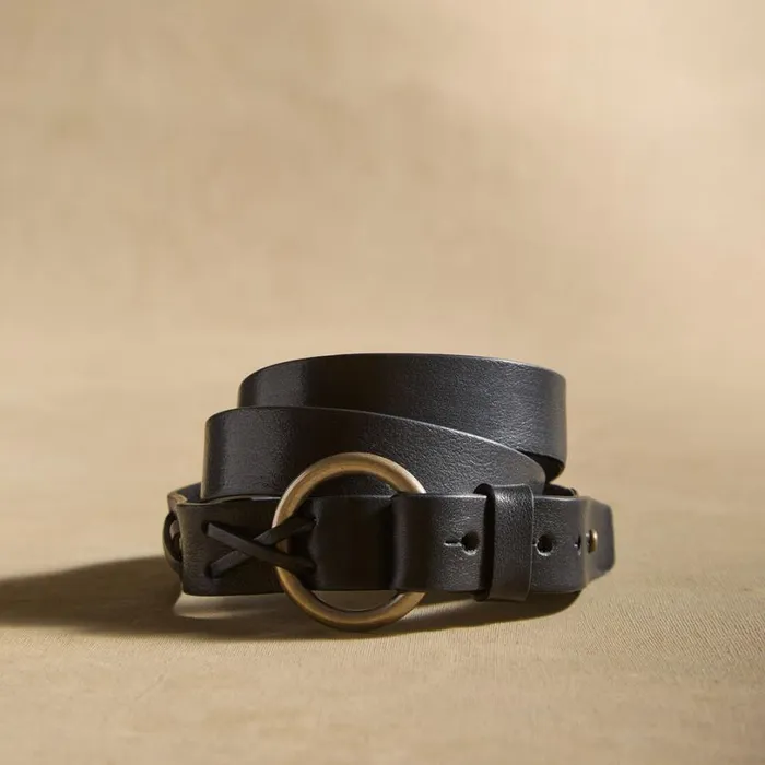 Women Rhylee Slim Belt Cognac Sundance Catalog Belts Women Rhylee Slim Belt Cognac Sundance Catalog Belts