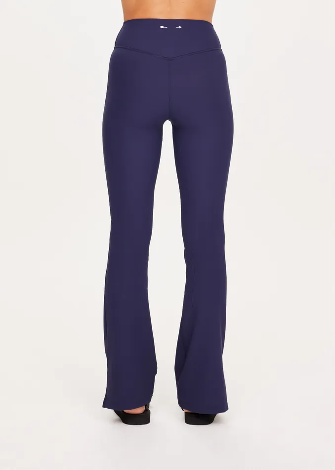 Women RIBBED FLORENCE FLARE Pants THE UPSIDE