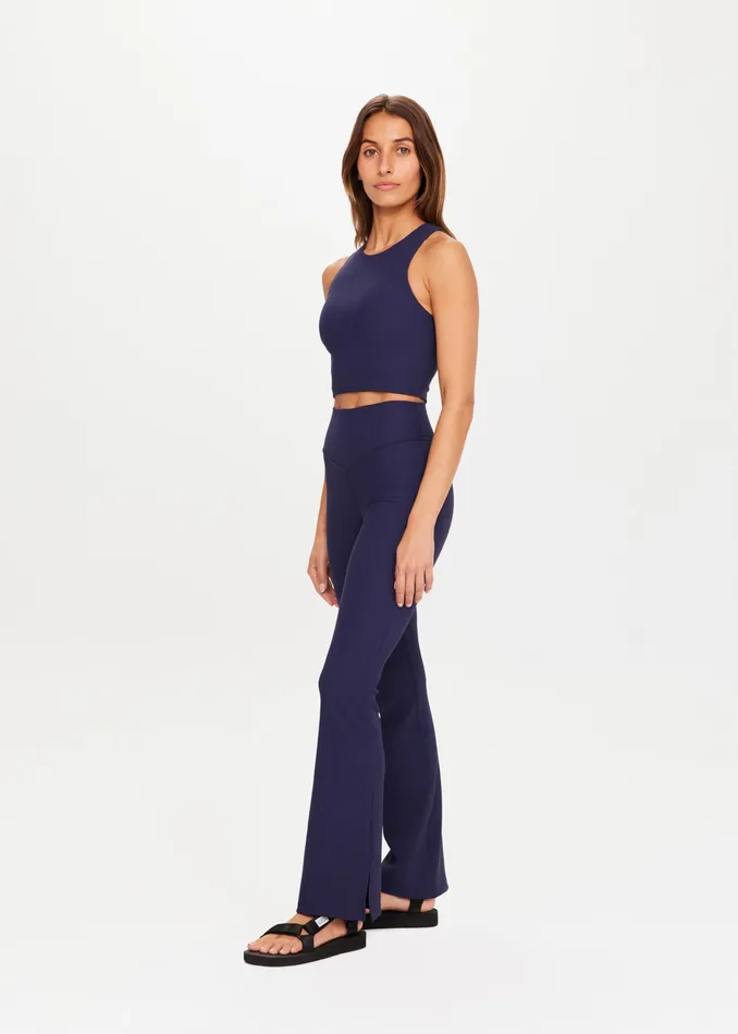 Women RIBBED FLORENCE FLARE Pants THE UPSIDE