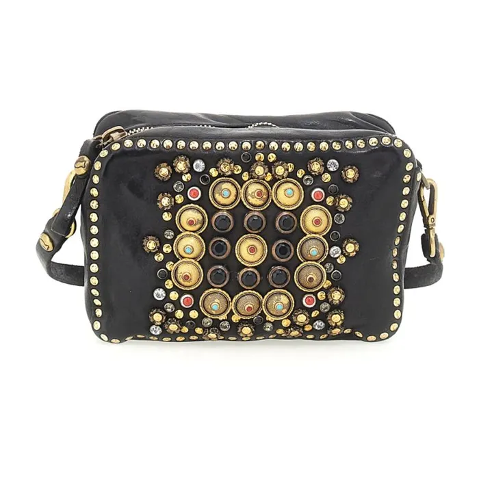 Women Ribes Black Campomaggi Crossbody Bags