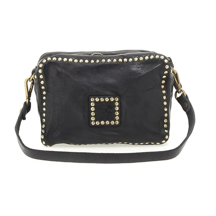 Women Ribes Black Campomaggi Crossbody Bags Women Ribes Black Campomaggi Crossbody Bags