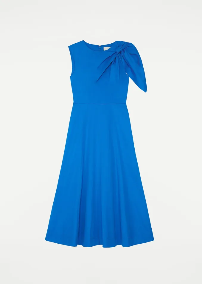 Women Roland Mouret Clothing Cotton Poplin Midi Dress