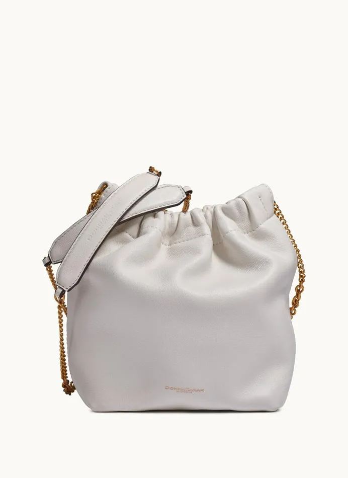 Women ROSEDALE CROSSBODY Brilliant White Donna Karan New York Crossbodies And Satchels Women ROSEDALE CROSSBODY Brilliant White Donna Karan New York Crossbodies And Satchels