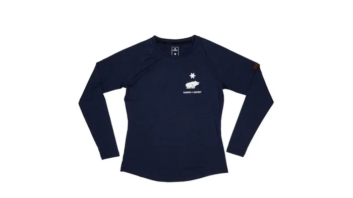 Womens KARHU X SAYSKY Pace Long Sleeve Running Shirt Women Karhu Running Apparel