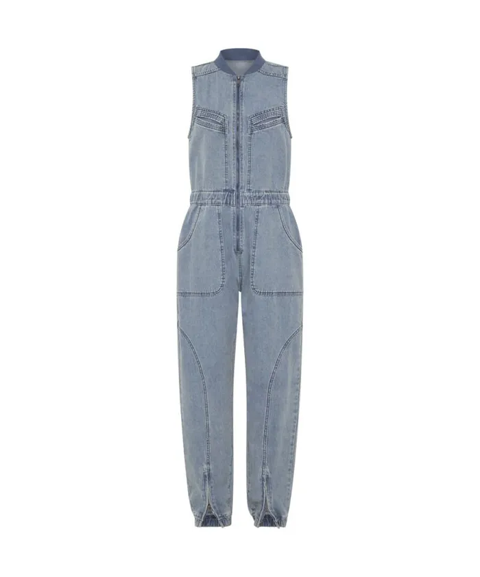 Women SALTY DOG LONG LILLY DENIM JUMPSUIT One Teaspoon Denim Jumpsuits Women SALTY DOG LONG LILLY DENIM JUMPSUIT One Teaspoon Denim Jumpsuits