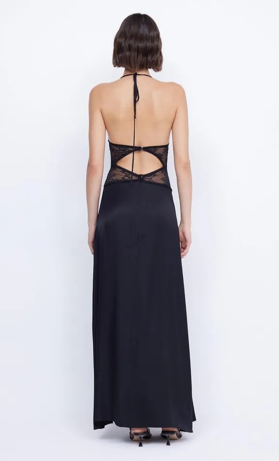 Women SANTAL HALTER MAXI DRESS 8211 BLACK Bec Bridge Maxi Dresses