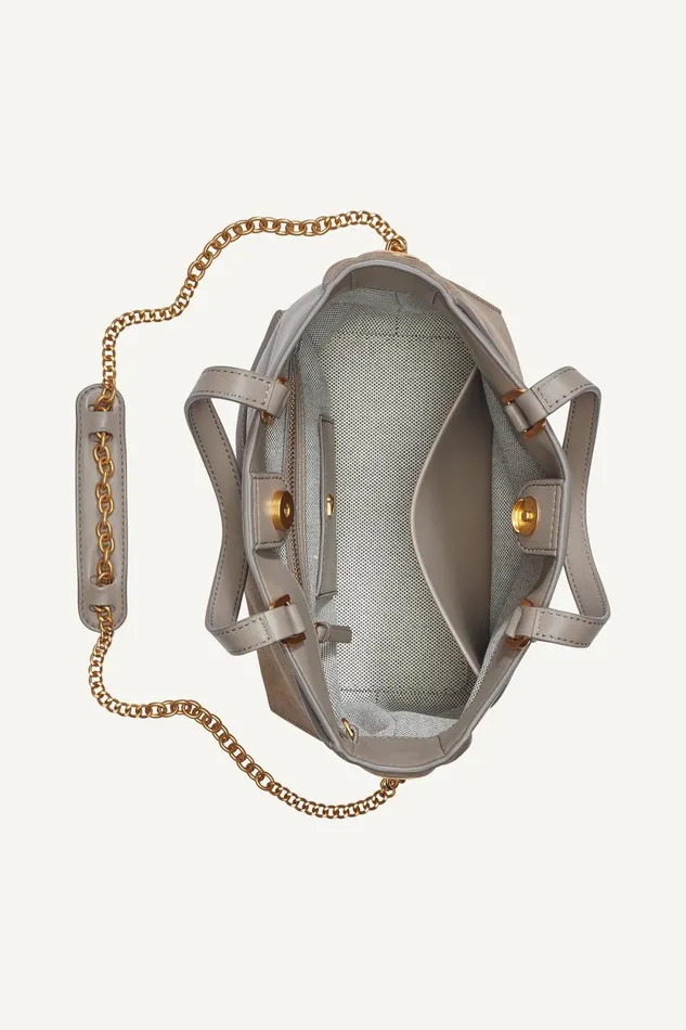 Women SETAUKET CROSSBODY Cloud Donna Karan New York Crossbodies And Satchels Women SETAUKET CROSSBODY Cloud Donna Karan New York Crossbodies And Satchels