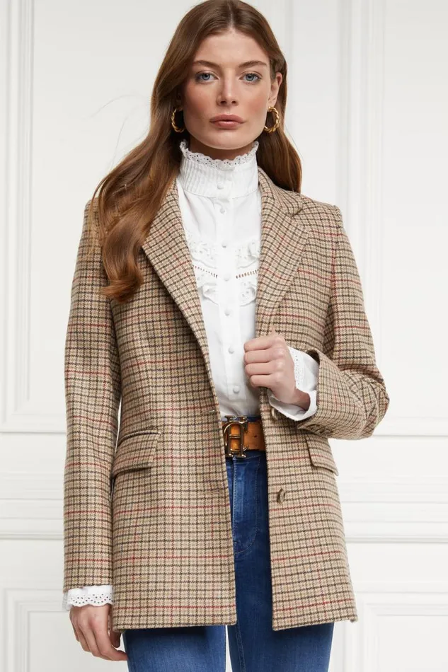 Women Shirts and Blouses Holland Cooper Audley Lace Blouse White Women Shirts and Blouses Holland Cooper Audley Lace Blouse White