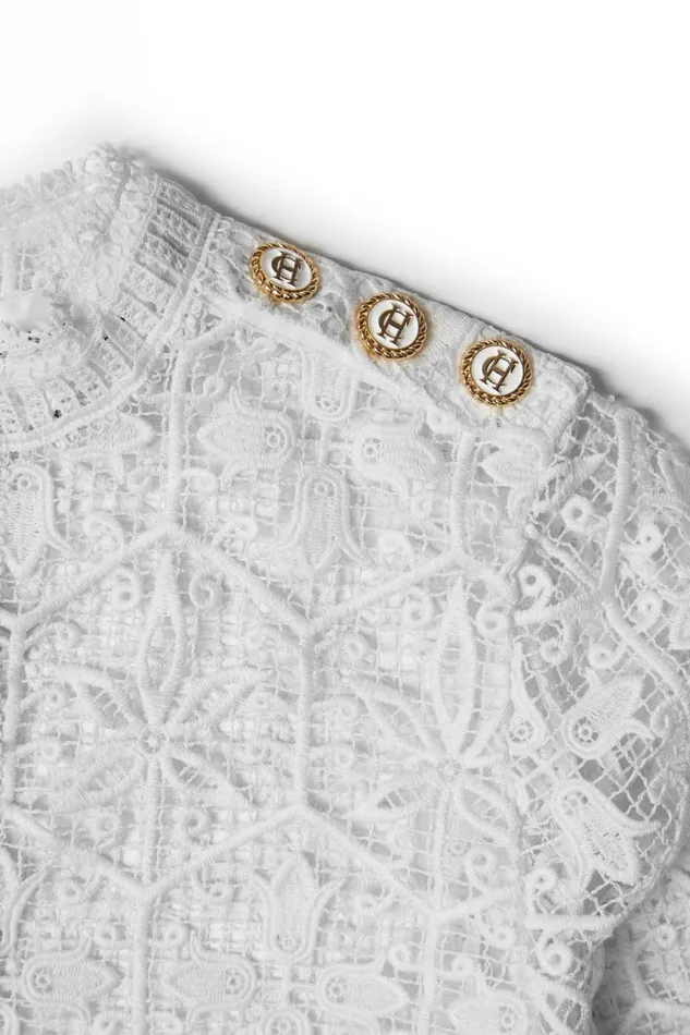 Women Shirts and Blouses Holland Cooper Beach Shirt White
