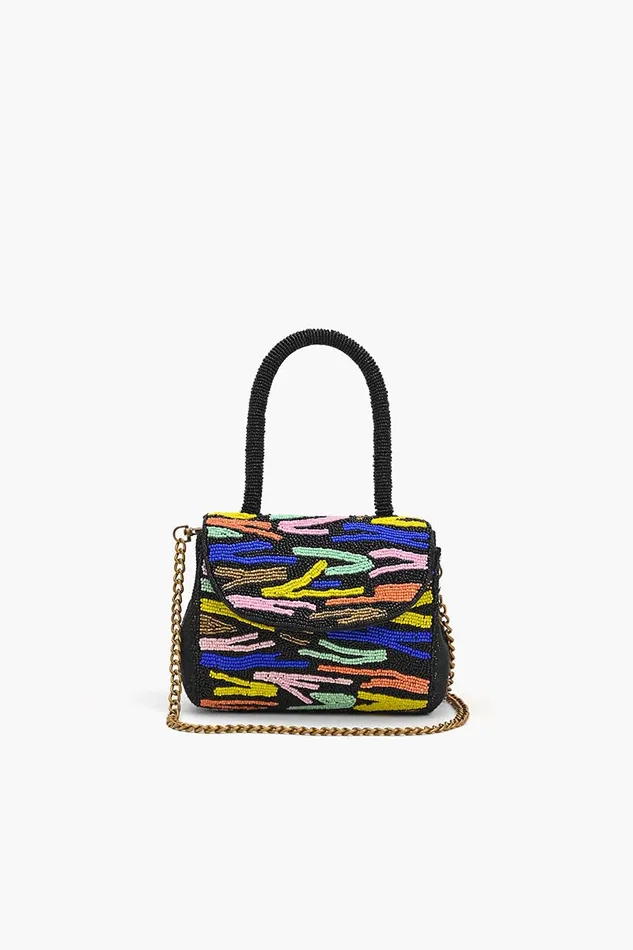 Women Shoulder Bags America and Beyond Rainbow Night Party Bag