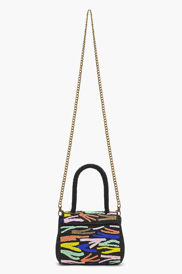 Women Shoulder Bags America and Beyond Rainbow Night Party Bag