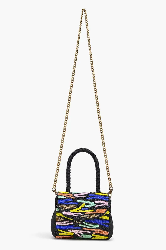 Women Shoulder Bags America and Beyond Rainbow Night Party Bag