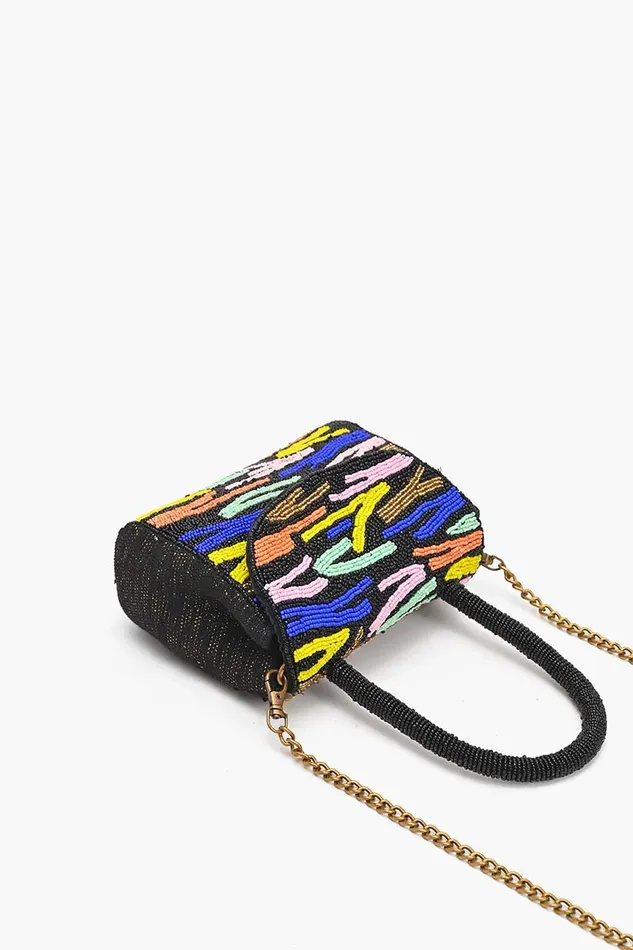 Women Shoulder Bags America and Beyond Rainbow Night Party Bag
