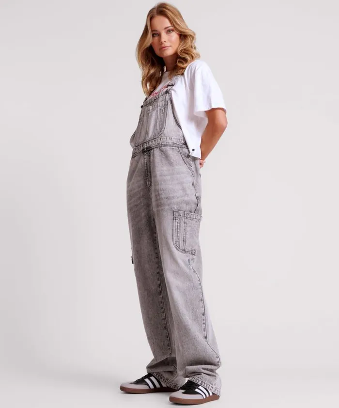 Women SLATE ACID STANTON ST DENIM OVERALLS One Teaspoon Denim Jumpsuits Women SLATE ACID STANTON ST DENIM OVERALLS One Teaspoon Denim Jumpsuits