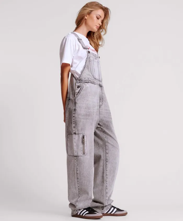 Women SLATE ACID STANTON ST DENIM OVERALLS One Teaspoon Denim Jumpsuits Women SLATE ACID STANTON ST DENIM OVERALLS One Teaspoon Denim Jumpsuits