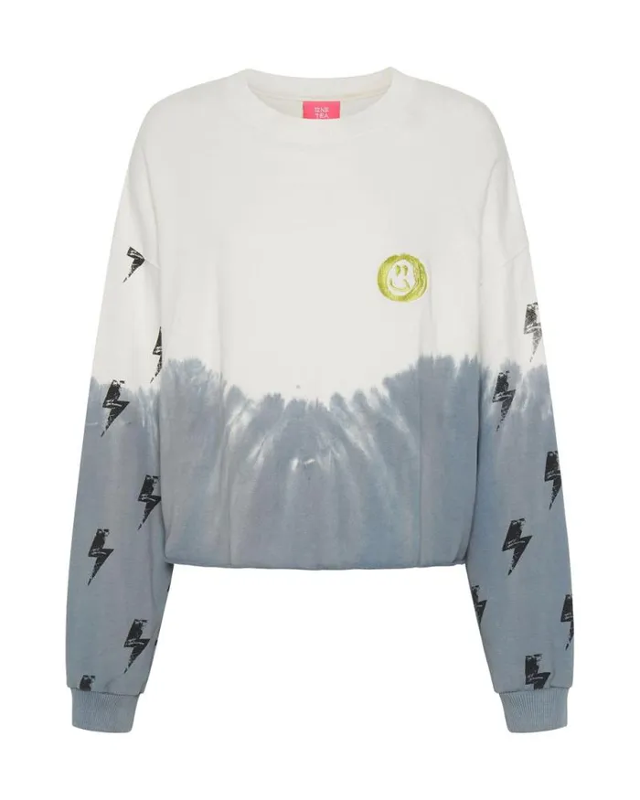 Women SMOKE AND LIGHTNING CROPPED SWEATER One Teaspoon Hoodies And Sweats Women SMOKE AND LIGHTNING CROPPED SWEATER One Teaspoon Hoodies And Sweats