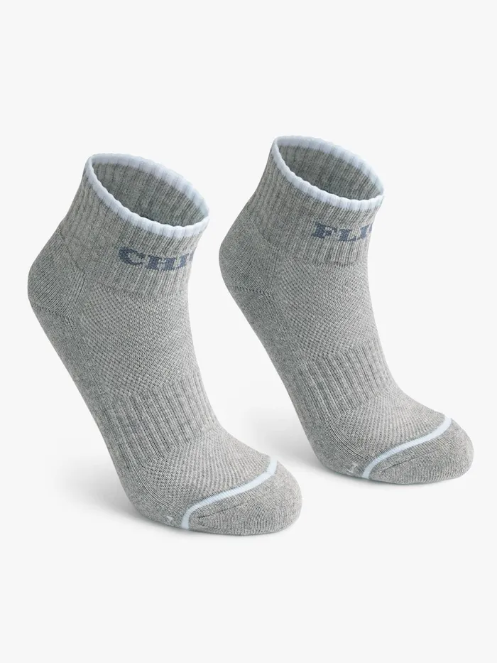 Women SocksLaces Mother Denim Baby Steps Ankle Light Beige