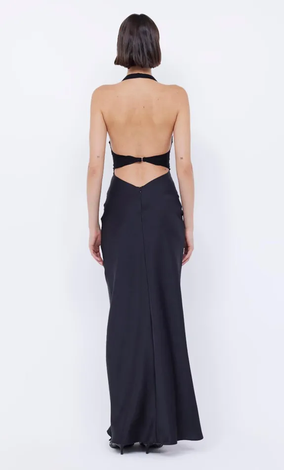 Women SOLARE HALTER DRESS 8211 BLACK Bec Bridge Prom Dresses