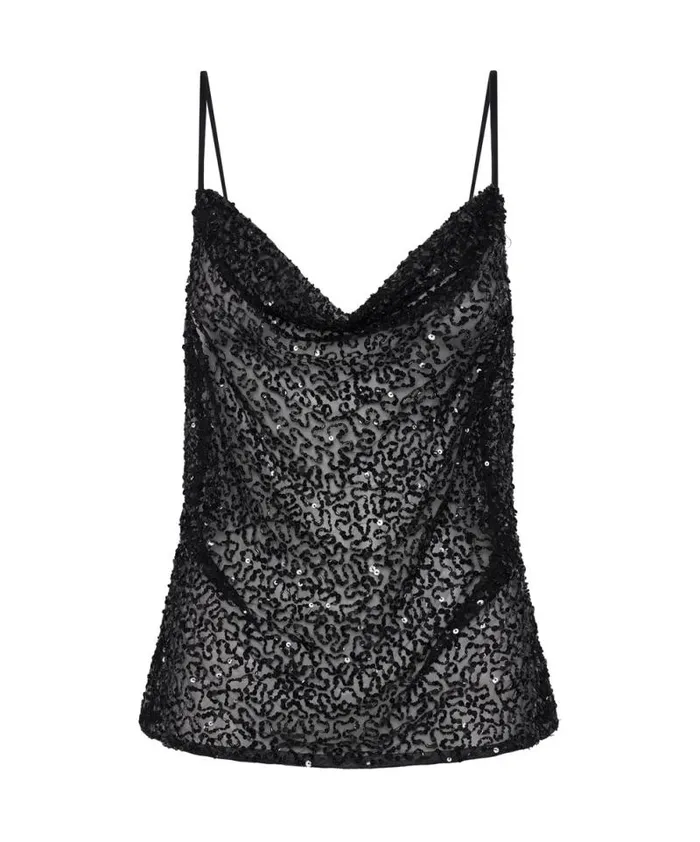 Women STELLAR HAND BEADED CAMI One Teaspoon Tops Women STELLAR HAND BEADED CAMI One Teaspoon Tops