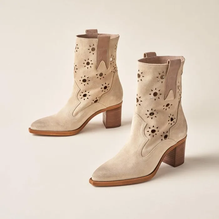 Women Sunburst Boots Taupe Sundance Catalog Boots