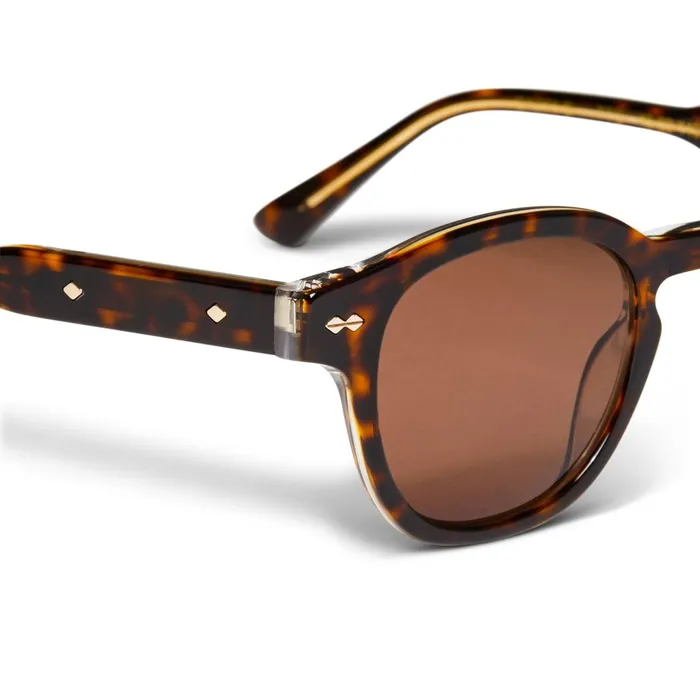 Women Sunglasses Bruno Magli Capri Sunglasses Tortoise
