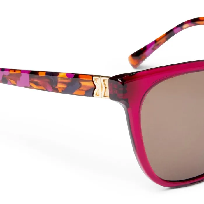 Women Sunglasses Bruno Magli Monas Limited Edition Oversized Sunglasses Red