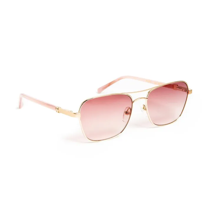 Women Sunglasses Bruno Magli Playa Aviator Sunglasses 8211 Gold