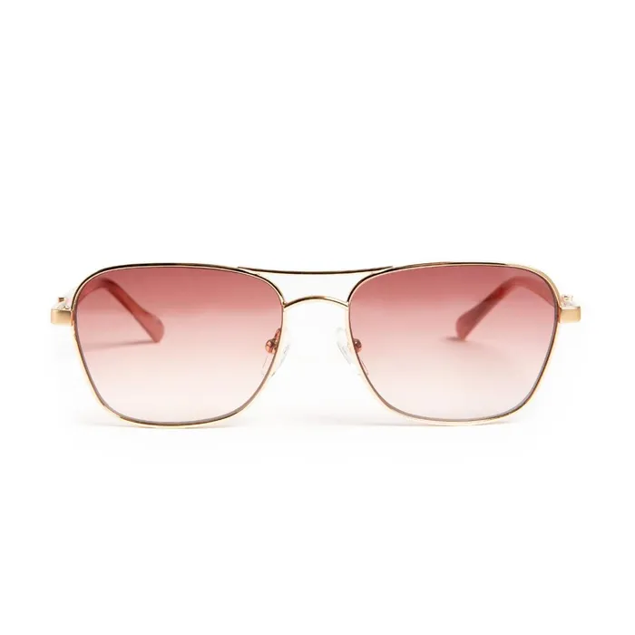 Women Sunglasses Bruno Magli Playa Aviator Sunglasses 8211 Gold