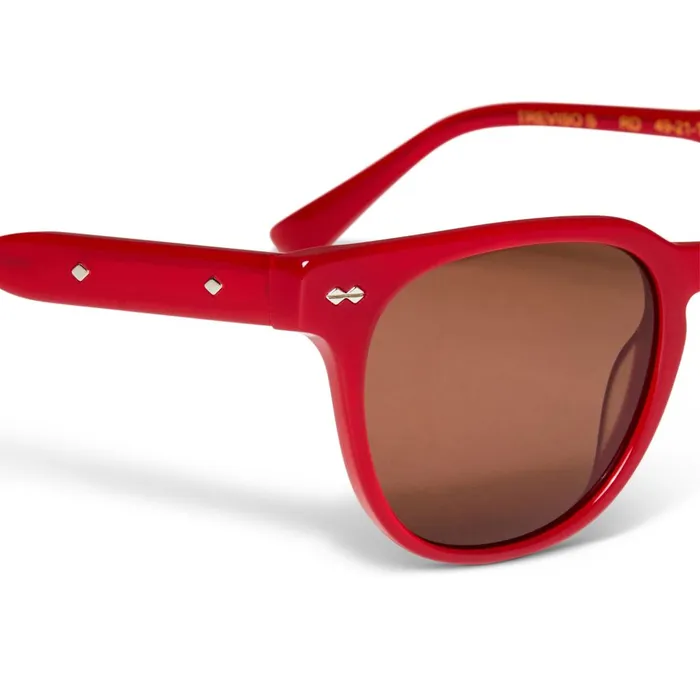 Women Sunglasses Bruno Magli Treviso Sunglasses Red