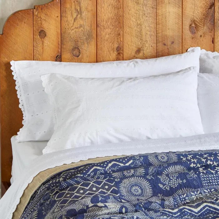 Women Sweet Simplicity Pillowcase Set White Sundance Catalog Bedding and Bath Women Sweet Simplicity Pillowcase Set White Sundance Catalog Bedding and Bath