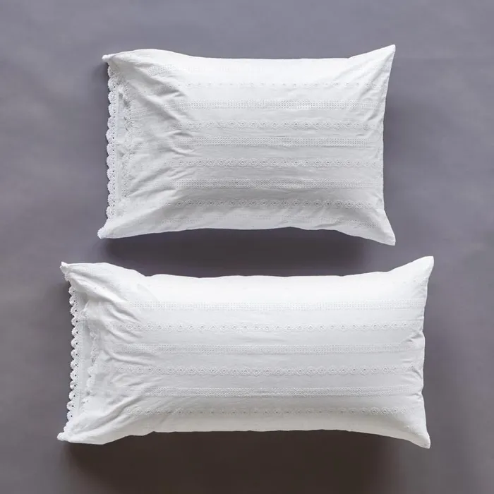 Women Sweet Simplicity Pillowcase Set White Sundance Catalog Bedding and Bath Women Sweet Simplicity Pillowcase Set White Sundance Catalog Bedding and Bath