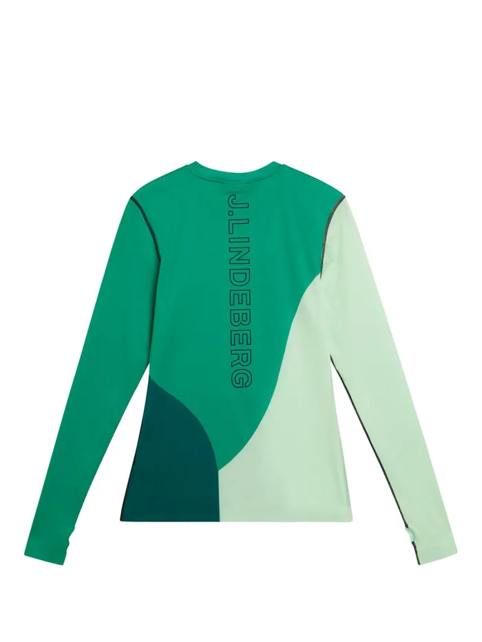 Women Swirl Top Long Sleeve Bosphorus JLindeberg Base and Mid Layers Women Swirl Top Long Sleeve Bosphorus JLindeberg Base and Mid Layers