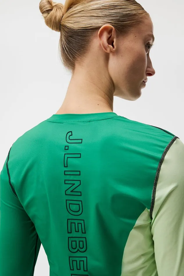 Women Swirl Top Long Sleeve Bosphorus JLindeberg Base and Mid Layers Women Swirl Top Long Sleeve Bosphorus JLindeberg Base and Mid Layers