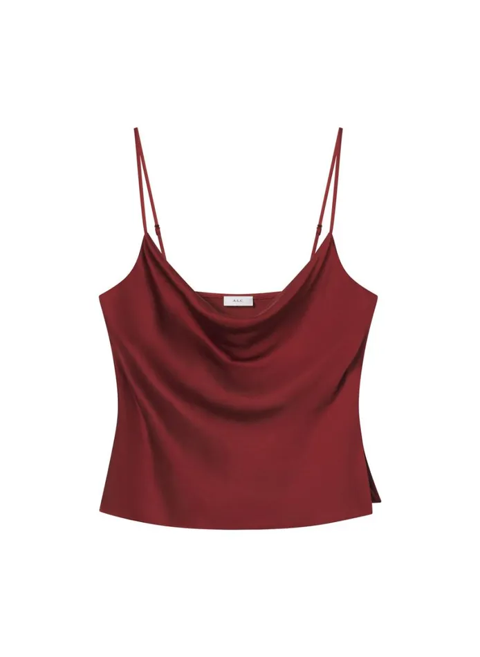Women Tees and Tanks ALC Amber Satin Camisole Top Bosco