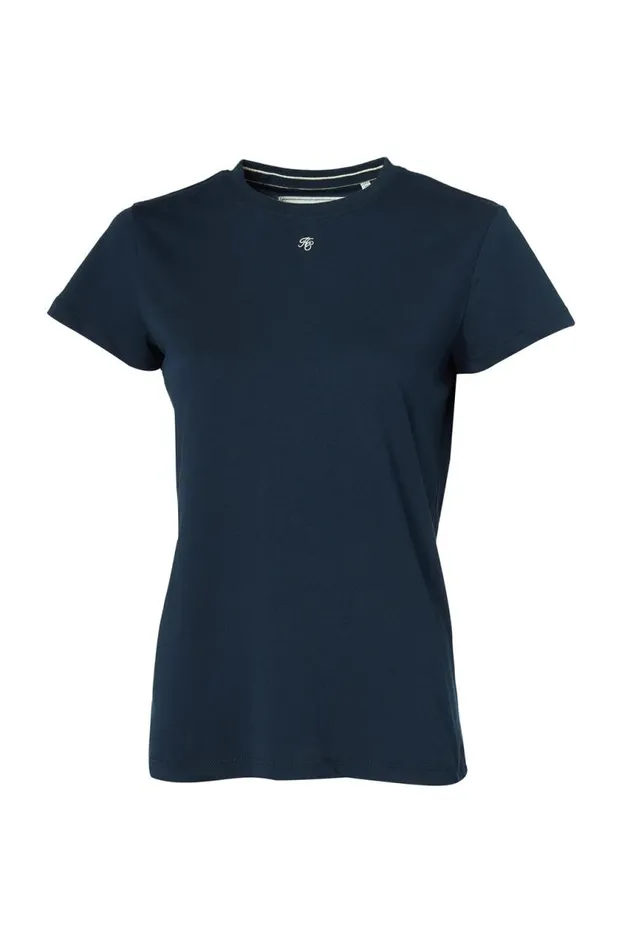 Women Tees Holland Cooper Monogram Tee Ink Navy