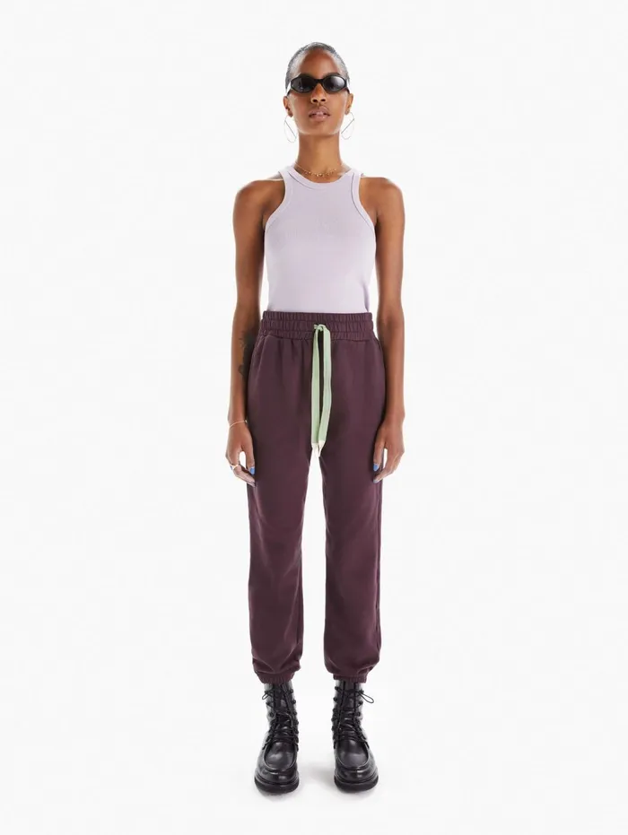 Women Tees Mother Denim The Chin Ups Tank Medium Purple