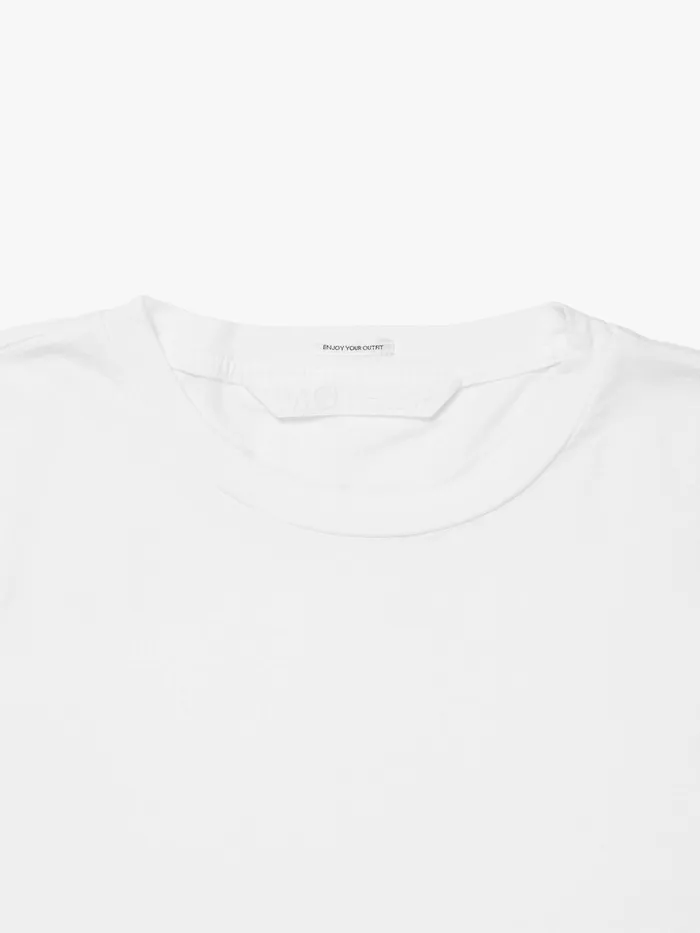 Women Tees Mother Denim The Lil Goodie Goodie White