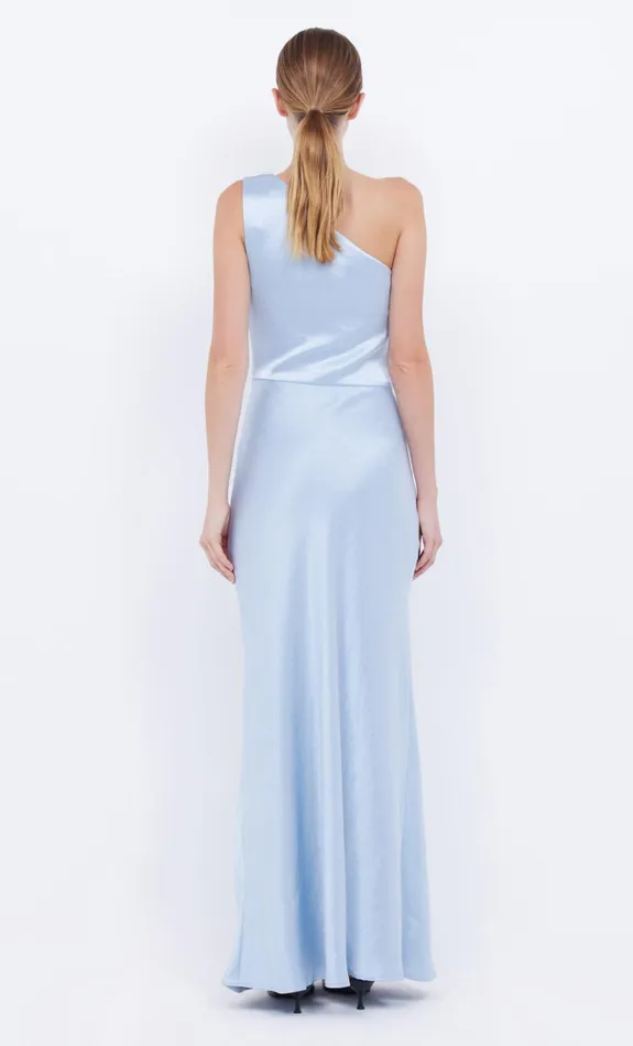 Women THE DREAMER ASYM DRESS 8211 DUSTY BLUE Bec Bridge Wedding Guest