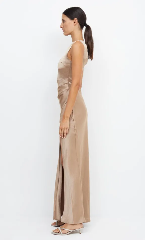 Women THE DREAMER ASYM DRESS 8211 GOLDEN Bec Bridge Bridesmaid Dresses