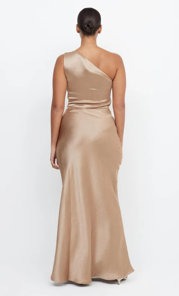 Women THE DREAMER ASYM DRESS 8211 GOLDEN Bec Bridge Bridesmaid Dresses